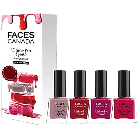 Buy Faces Canada Ultime Pro Splash Mini Nail Enamel - Floral Dream ...