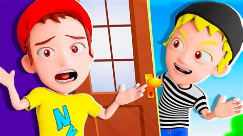 Knock Knock, Who's at the Door? | Kids at Home | Best Kids Songs and ...