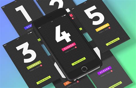 Free iPhone & Mobile Screens Mockups PSD | Free Mockup World