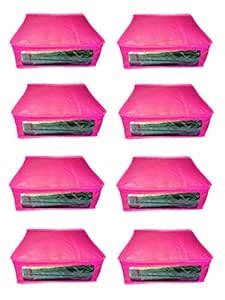 Atorakushon® Fabric Saree Cover Blouse Cover Garments Storage Bag ...