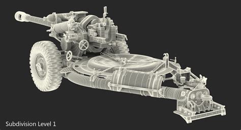 3D model Light Field Howitzer M119 | 3D Molier International