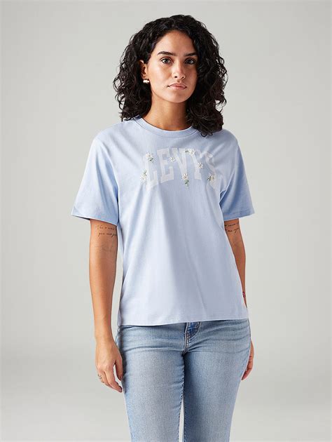 Women's Logo Printed Relaxed Fit T-Shirt – Levis India Store