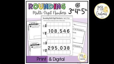 Image result for Rounding Numbers Multi-Digit