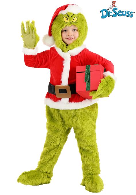 Grinch Santa Claus Toddler Costume