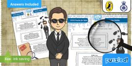 FREE! - GCHQ Puzzles for Spies - Spy Rebus Picture Puzzles