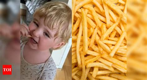 Viral: Irish toddler uses parent's phone; ends up ordering french fries ...
