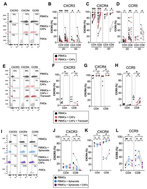 Chemokine Receptor Expression on T Cells Is Modulated by CAFs and ...