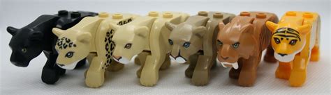 Lego Animal Tiger Leopard Lioness Black Panther India | Ubuy
