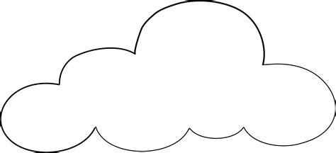 Free Printable Cloud Coloring Pages For Kids
