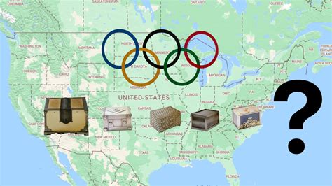Olympic Rings Clue to Locations of Treasure Boxes in There's Treasure ...