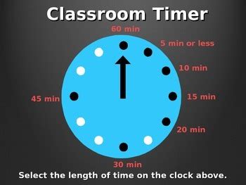 Classroom Timer by BLACKboard Inspiration | Teachers Pay Teachers