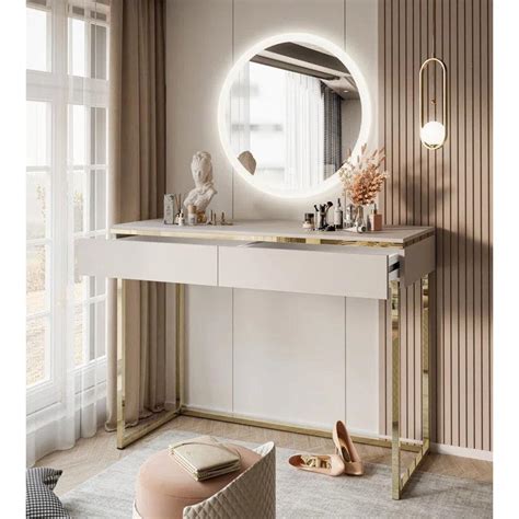Anton Dressing Table with Mirror