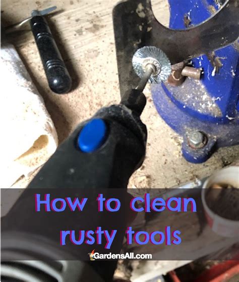 How to Clean Rusty Tools 的图像结果