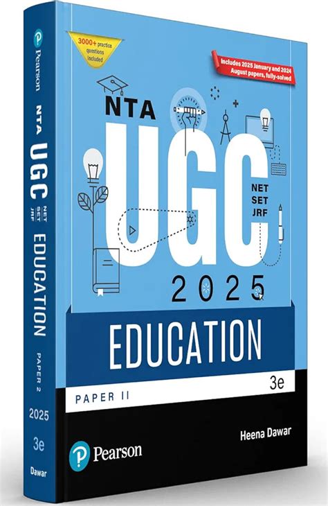 Pearson NTA UGC NET Paper 2 Education 2025 | SET, JRF |Includes 2025 J ...