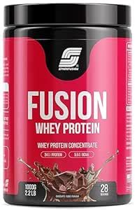 Sparkfusion Fusion Whey Protein Concentrate Powder|24g Protein,5.5g ...