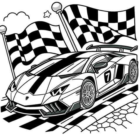 Cars Free Coloring Pages - Joe Printables