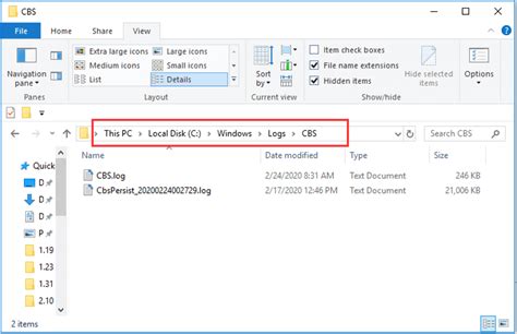 Image result for How to Open CBS.log File