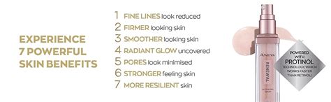 Avon Anew Renewal Protinol Power Serum | Collagen-Boosting Serum for ...