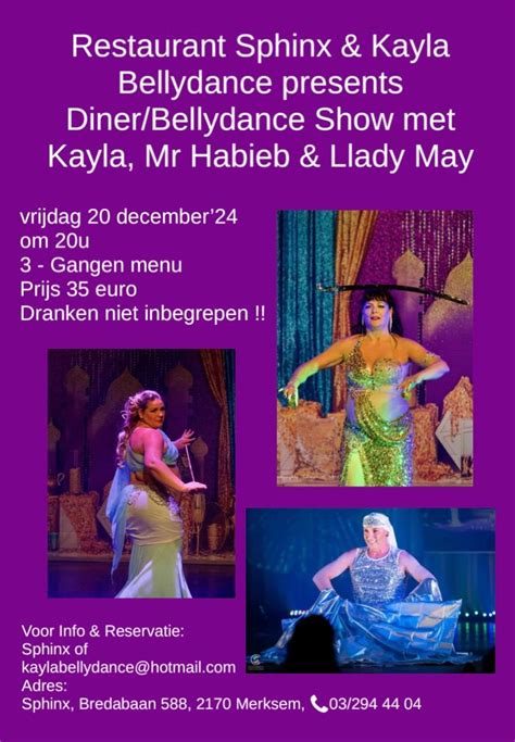 Diner/Bellydance Show met Kayla, Mr Habieb & Llady May, Pita Restaurant ...
