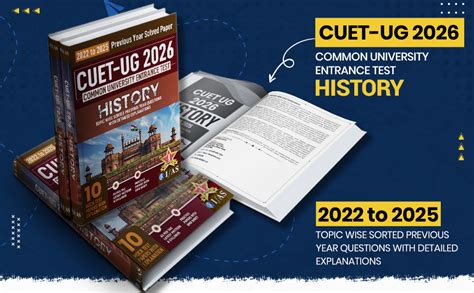 CUET UG History Book 2026 | Topic Wise Sorted Previous Year Solved ...