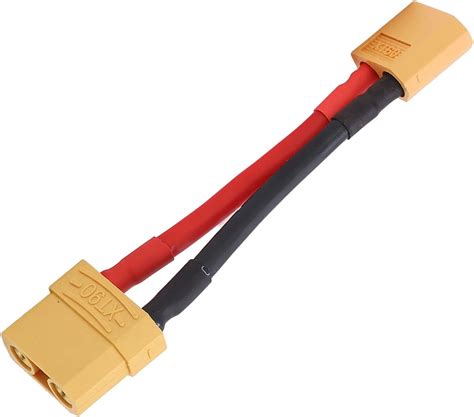 Buy AMONIDA RC Connector, Hard Connection Soft Silicone Cable Female ...