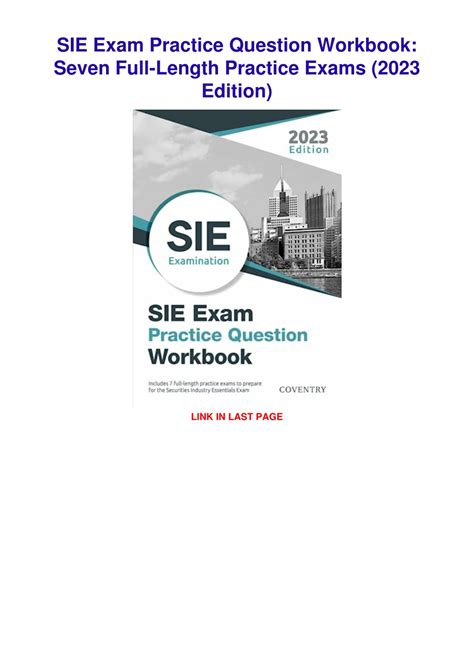 PPT - get [PDF] Download SIE Exam Practice Question Workbook: Seven ...