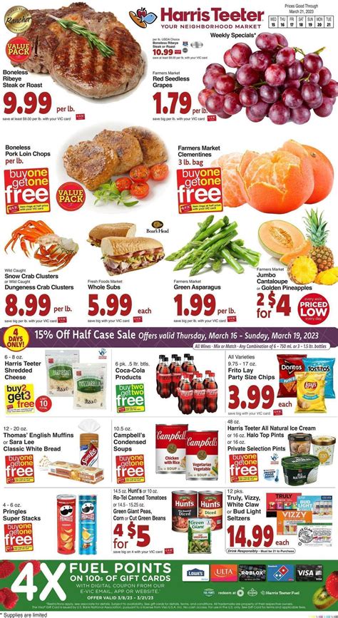 Harris Teeter Discover this week's Harris Teeter Weekly Ad for ...