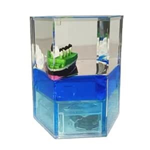 Titanic and Iceberg 3D Liquid Motion Simulator: Multi-Functional Desk ...