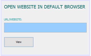 Open URL Using Java Eclipse 的图像结果