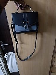 ADISA Women's Sling Bag (Black) : Amazon.in: Fashion