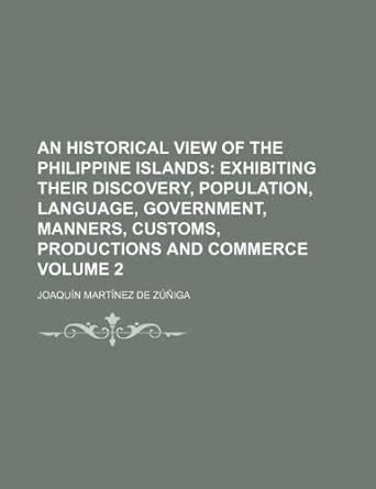 Amazon.in: Buy An Historical View of the Philippine Islands (Volume 2 ...