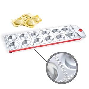 Buy Hello Cucina Ravioli Maker, Simple Italian Pasta Mold, Easy Tray ...