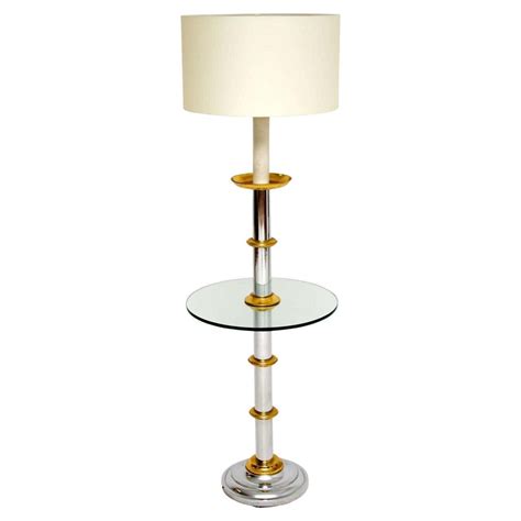Floor Lamp With Table Vintage