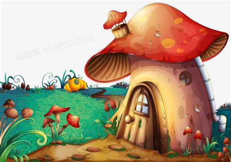 蘑菇房子图片免费下载_PNG素材_编号1yqi5r253_图精灵