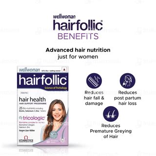 Wellwoman Hair Folic Tablet 10 - Uses, Side Effects, Dosage, Price ...