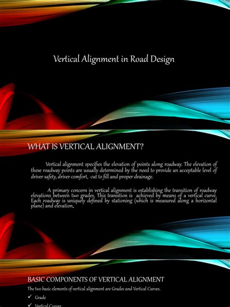 Image result for Vertical Alignment Road Design Example