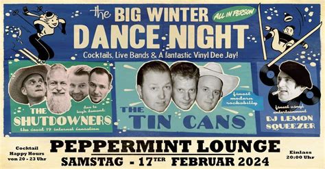 The Big Winter Dance Night, Peppermint Lounge, Munich, February 17 2024 ...