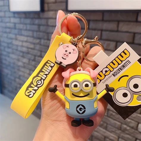 Minion Keychain - Cute Minion Animal Keychain Online | Tinyminymo