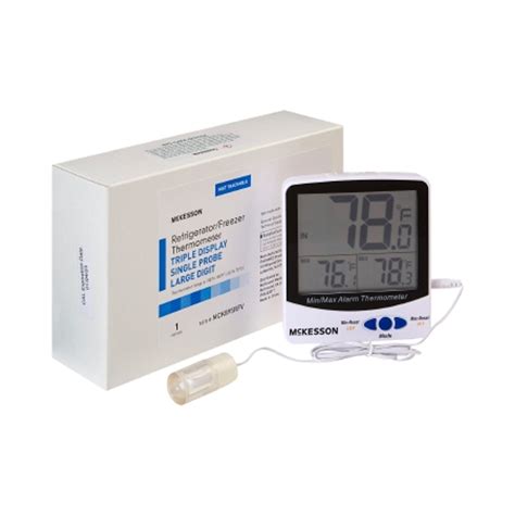 MCK McKesson Digital Refrigerator / Freezer Thermometer with Alarm ...