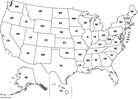 Us Map Pdf Printable - Jenny Printable