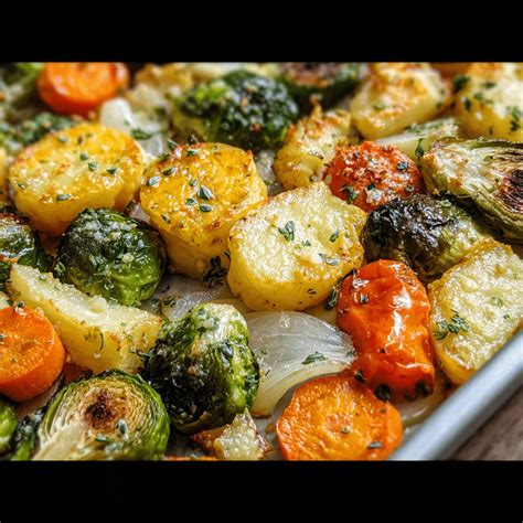 Irresistible Cheesy Normandy Blend Roasted Vegetables