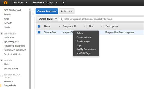 AWS How-To: Creating Snapshots of AWS Instances -- AWSInsider