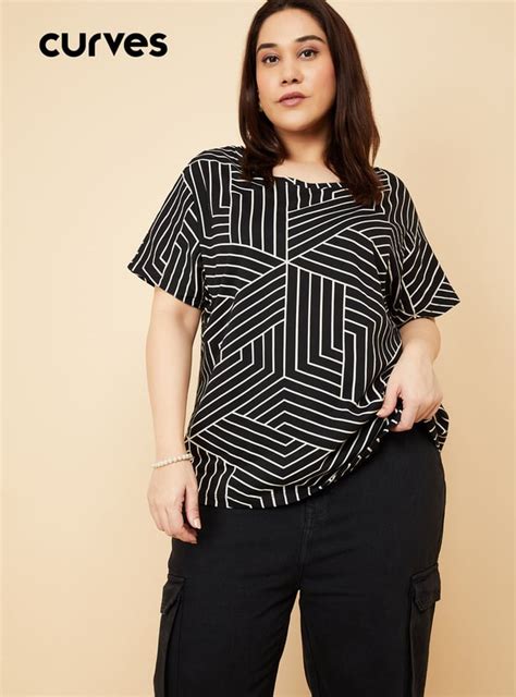 Buy Women Printed T-shirt Online at just Rs. 499.0 - 1000014367898 ...