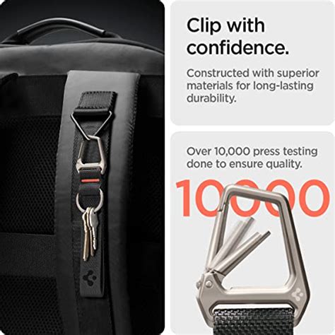 Spigen Carabiner Lanyard Keychain Strap for Keys and Everyday Carry ...