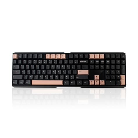 Buy Keycaps 155 Keys Cherry Profile Double Dark Olivia Black Pink Thick ...