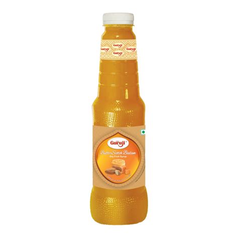 Buy Online Butter Scotch Badam Thandai Syrup - Shree Guruji – Guruji ...