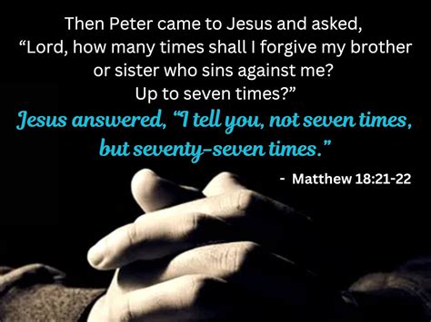 Bible Study on Forgiveness: 6 Important Lessons - Bible