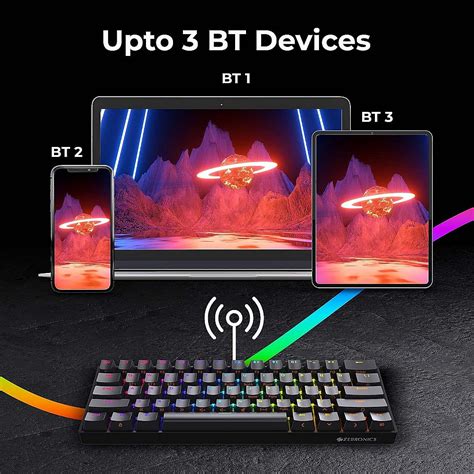 Zebronics Zeb-Max Ninja (Black) RGB Mechanical Keyboard Best Price in India