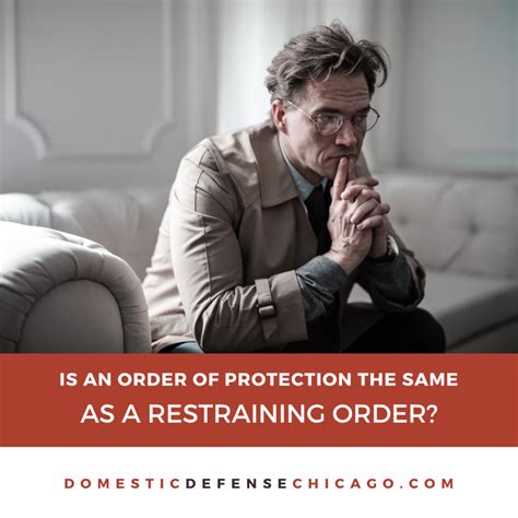 Is an Order of Protection the Same Thing as a Restraining Order? | Domestic Violence Defense ...