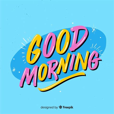 Good morning clipart Images - Free Download on Freepik
